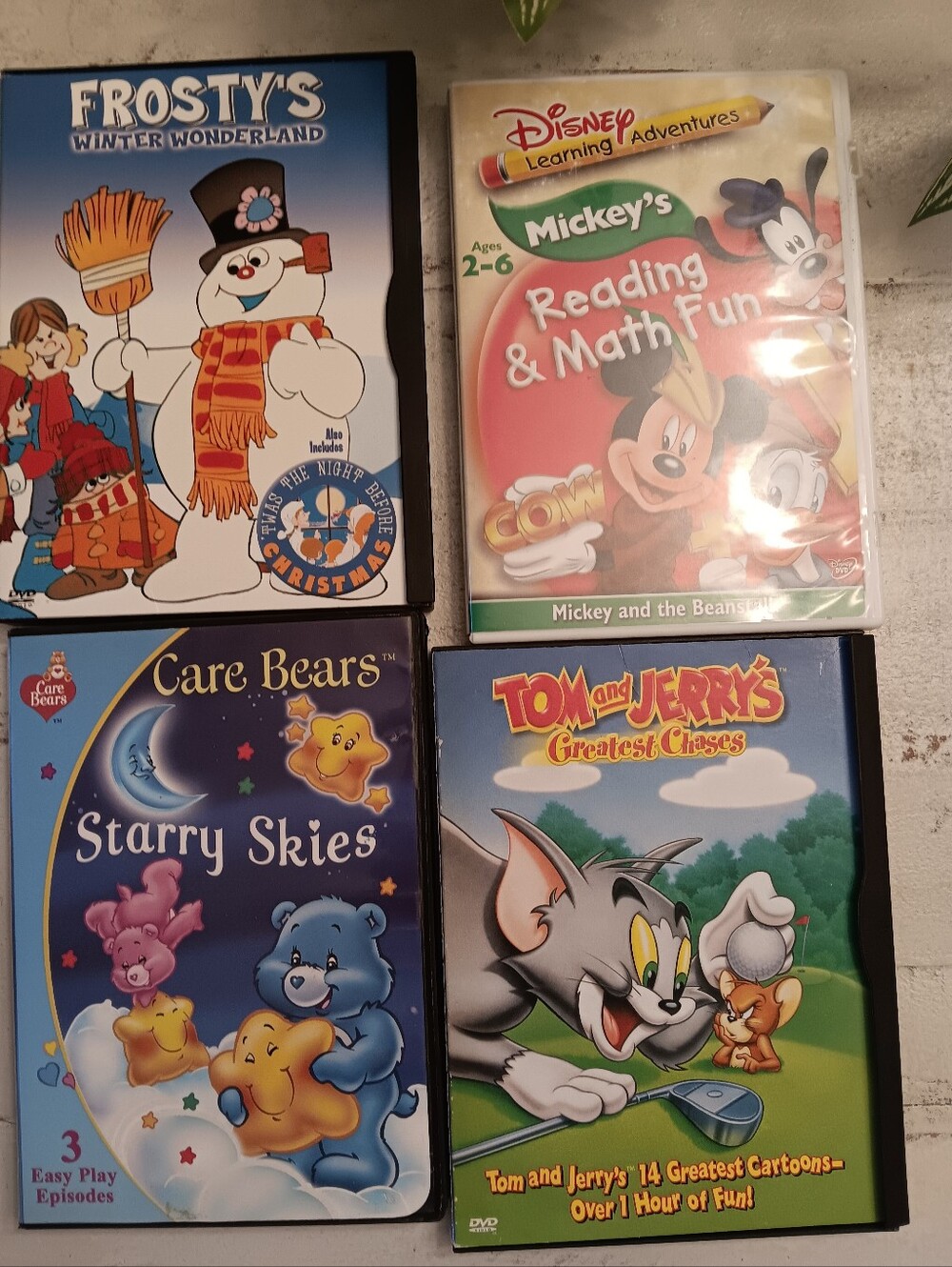 4 set childrens DVD